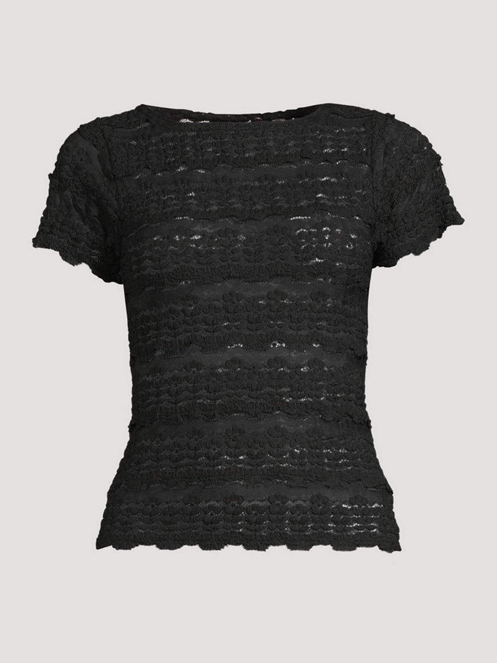 9.  Free People Angelina Lace Tee